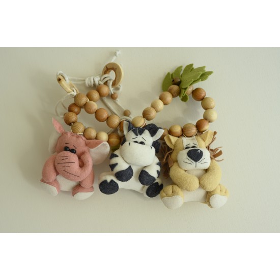 Διακοσμητικη γιρλαντα  Η ζουγκλα για κοριτσι Διακοσμητικη γιρλαντα  Η ζουγκλα για κοριτσι