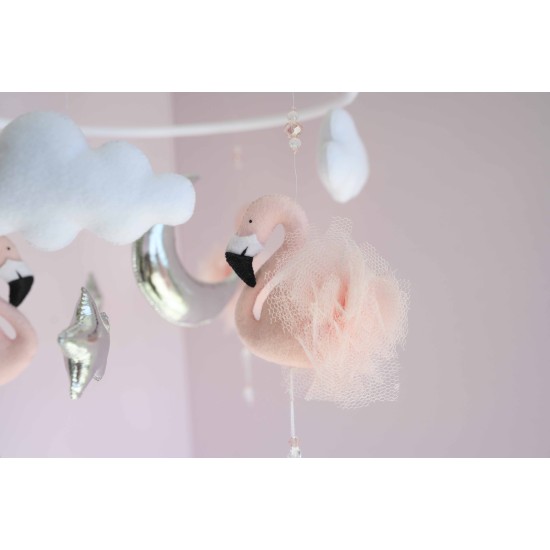 Κρεμαστο κουνιας μωρου  Flamingo